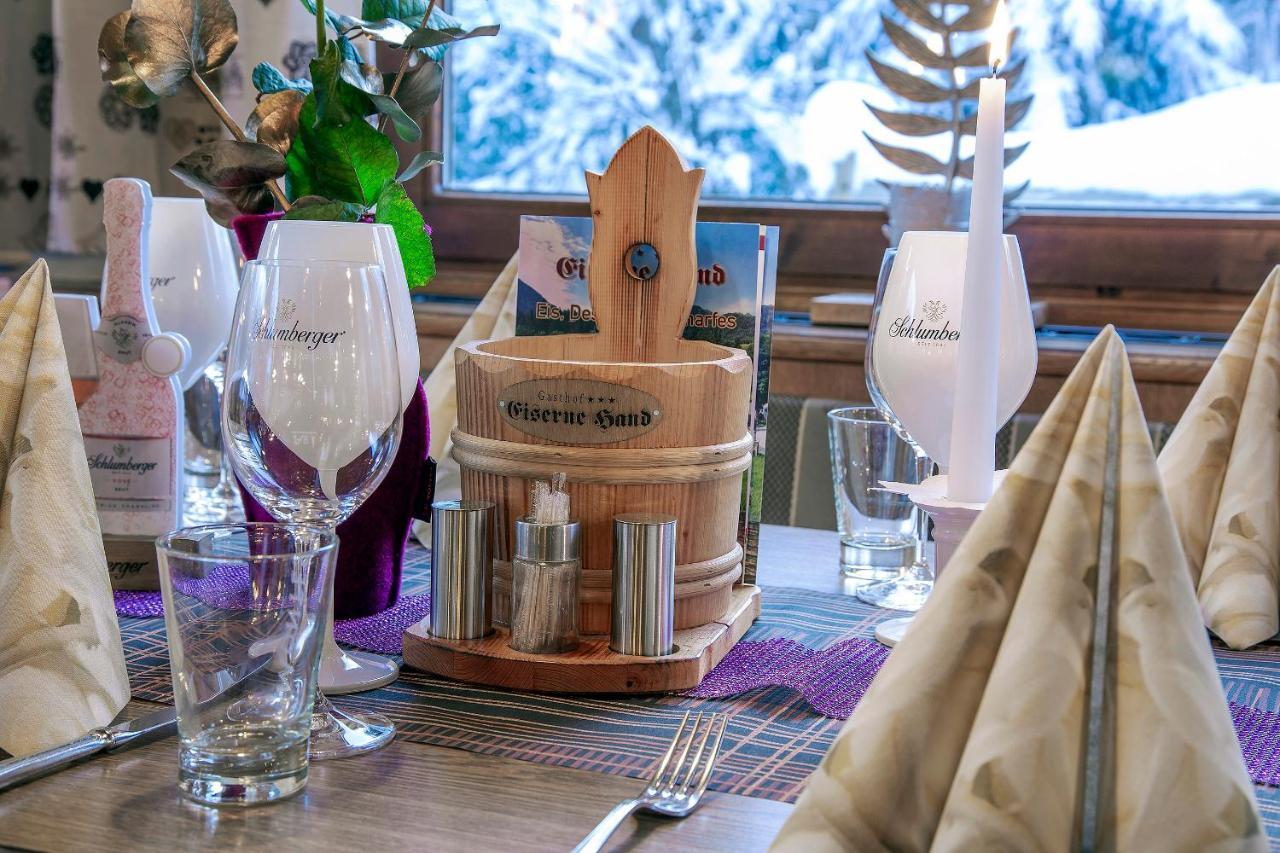 Gasthof Hotel Eiserne Hand Hochfilzen Kültér fotó